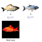 Flopping fish cat toy designed to promote active and healthy play