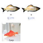 Motion-activated fish cat toy that grabs your cat's attention instantly