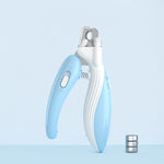 LED pet nail clippers for safe