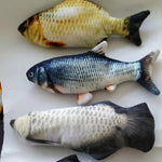 Realistic moving fish cat toy that stimulates hunting instincts