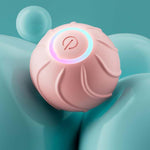 USB rechargeable smart bouncing ball toy for active cats